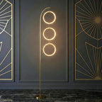 Brightech Nova 74 in. Antique Brass Industrial 3-Light LED Energy Efficient - Image 5