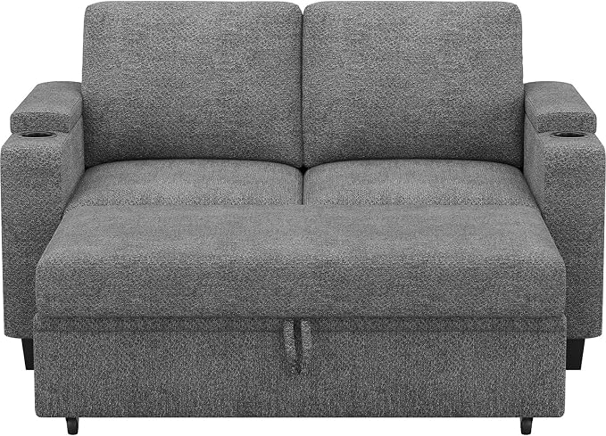 Belffin Chenille Sectional Sleeper Sofa by Belffin