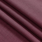 Burgundy Linen Curtains 84 Inch Length 2 Panels Set - Image 7