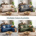 LINSY HOME Sectional Sleeper Sofa Pull Out Couches - Image 8