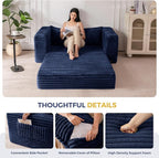 MAXYOYO Convertible Sofa Bed, 2 in 1 Folding Couch Bed - Image 6
