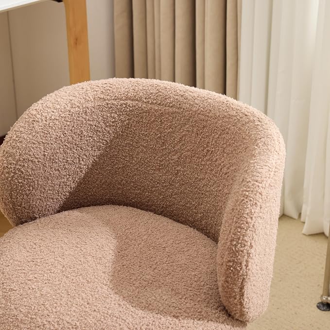 VINGLI Cute Small Swivel Desk Chair Comfy - Image 4
