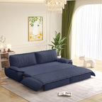 KEIKI 73.2" Queen Convertible Sofa Bed, 3-in-1 Pull Out Sleeper Couch by KEIKI