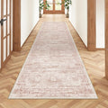 2x8 Runner Rug Non Slip, Washable Hallway Runner Rug, Nursery Room, Soft Runner by Restydon