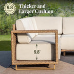 MIXPATIO Patio Sectional Furniture - Image 2
