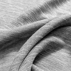 MYSKY HOME Sheer Curtains for Bedroom, Kitchen Curtain Panels Cotton Polyester - Image 8
