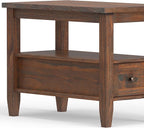 SIMPLIHOME Warm Shaker End Table - Image 12