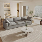 Cloud Modular Sectional Sofa Couch, 120.45" Convertible Couches 3 Seater Sofa - Image 3