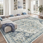 8x10 Area Rugs for Living Room, Large Washable Rug, Dining Room, Low Pile - Image 4