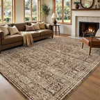 6x9 Ft Large Area Rugs for Living Room, Soft Non-Slip Machine Washable Rug by Lo%CC%80utiRootHome