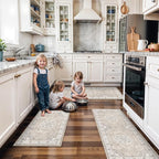 4 Pieces Kitchen Rug Set: Washable Water Resisitant Carpet by HYHAOYUNLAI