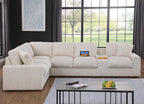 Ball & Cast 127" Modular Sectional Sofa, Modern Oversized Cloud Couch - Image 2
