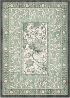 GarveeHome Provence Sage Green Area Rugs 10x13 Living Room, Botanical Grove - Image 5