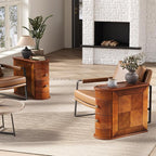 LITTLE TREE End Table Set of 2, No Assembly Required Wood End Table - Image 2