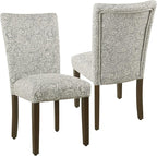 HomePop Parsons Classic Upholstered Accent Dining Chair - Image 6