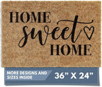 Barnyard Designs Front Door Welcome Mat | Printed Polyester Outdoor Rug by BarnyardDesigns