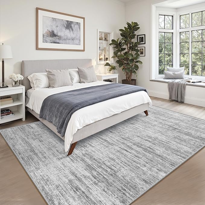 Area Rugs 9x12 for Living Room, Non-Slip Backing Machine Washable Rugs - Image 7
