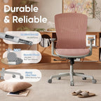 ELABEST Mesh Office Chair, Ergonomic Computer Desk Chair, Sturdy Task Chair- - Image 5