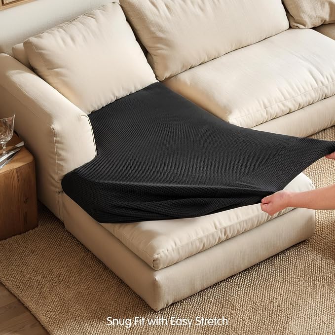 Hokway Stretch Chaise Cover Individual Couch Cushion Slipcovers Reversible - Image 5