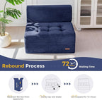 MAXYOYO 8" Folding Sofa Bed, Fold Out Chair Bed Sleeper Chair, Convertible - Image 8
