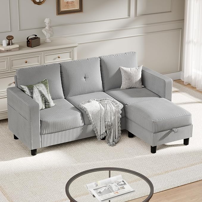 SUNLEI Convertible Sectional Sofa - Image 7