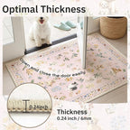 Soalmost Dog 5x7 Pink Area Rugs - Image 9