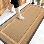 OLANLY Front Door Mat Outside 59x23, All-Season Heavy-Duty Rubber Doormat | by OLANLY
