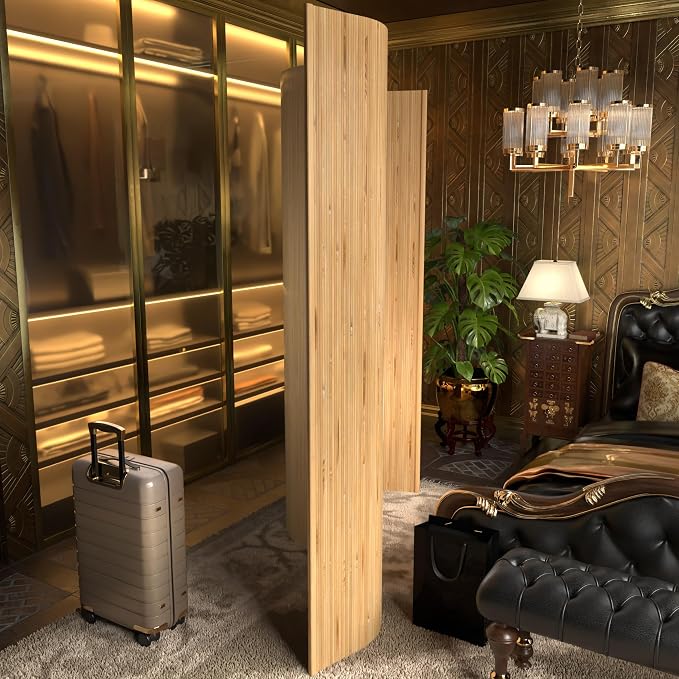 7 ft. Tall Reversible Bamboo Wave Screen - Image 3