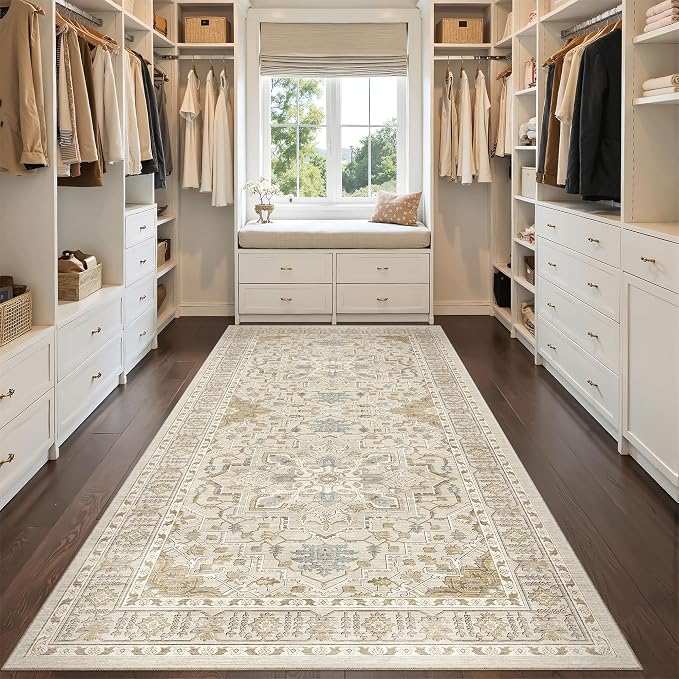 Madane 4x8 Wide Hallway Runner Rug Washable - Image 3