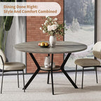 Round Dinner Table for 2-4, 42 Inch Kitchen & Dining Room Table - Image 8