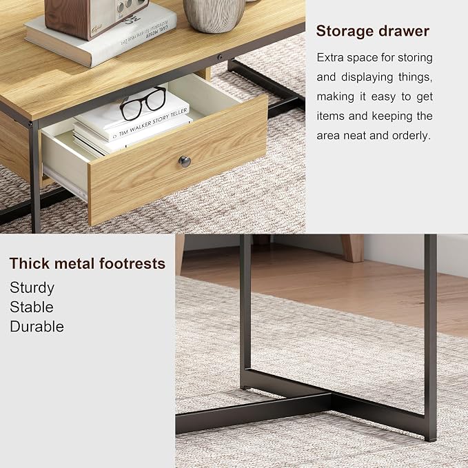 Manora Minimalist Coffee Table - Image 5