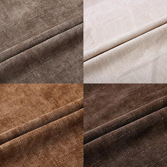 Set of 4 Soft Textured Decorative Throw Pillow Covers 12X20 Inch Cozy Farmhouse - Image 7