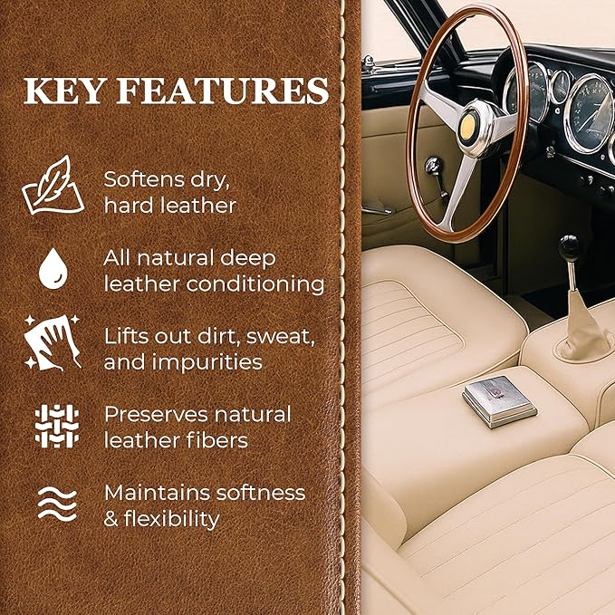 Leather Care & Preservation Set - 16 oz | Leatherique Rejuvenator Oil & - Image 5