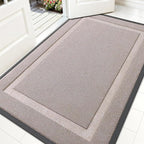 OLANLY Front Door Mat Outside 71x47, All-Season Heavy-Duty Rubber Doormat | by OLANLY