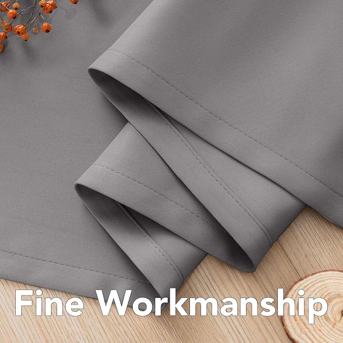 H.VERSAILTEX Blackout Grey Curtains - Image 6