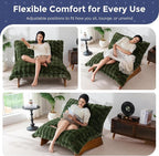 MAXYOYO Adjustable Living Room Chair, Convertible Bean Bag Chair & Recliner - Image 4
