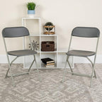 Flash Furniture Hercules Series Plastic Folding Chair - Image 2
