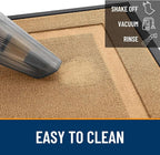 OLANLY Front Door Mat Outside 59x34, All-Season Heavy-Duty Rubber Doormat | - Image 5