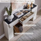 JXQTLINGMU 63" Modern Console Table - Image 3