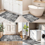 2x3 Washable Entryway Rug – Non-Slip Modern Abstract Neutral Small Throw Area - Image 5