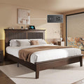 Lifezone Wood Queen Bed, Solid Wood Bed by Lifezone