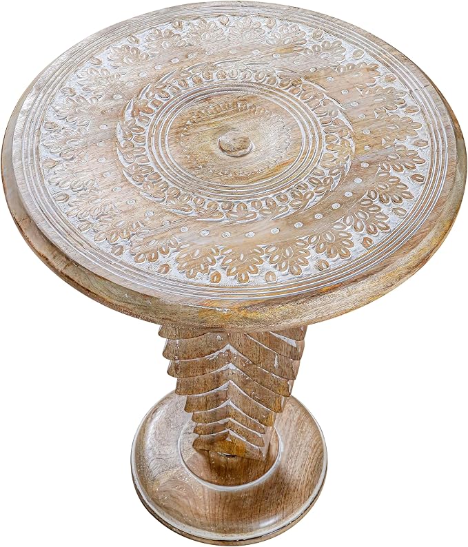 End Tables for Living Room- Small Drink Table for Small Spaces, Modern Accent - Image 8