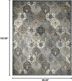 Lahome Moroccan Washable Area Rugs 8x10, Soft Rugs - Image 2
