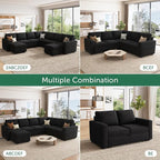 HONBAY Modular Sectional Sleeper Sofa - Image 4