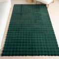 nuLOOM Jeni Hunter Green Checkered Washable Runner Rug, Hunter Green by nuLOOM