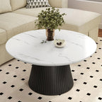 Furniture of America Coraly Modern 36-inch Round Coffee Table - Image 4