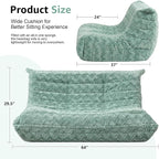 Bean Bag Chairs for Adults Giant Bean Bag Chair Memory Foam BeanBag Chair Bean - Image 2