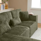 L Shaped Modular Boneless Sectional Couches - Image 8