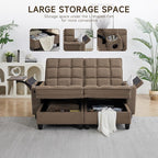 oaaktu 70.9'' Double Chaise Lounge - Image 4