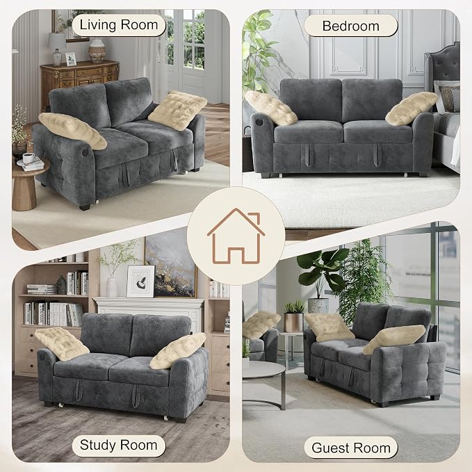 Hanherry 59" Loveseat Couch - Image 6
